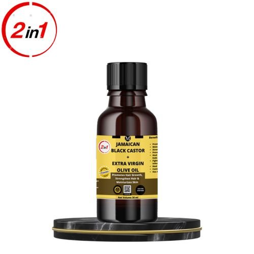 Jamaican Black Castor+Extra Virgin Olive Oil