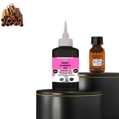 Cinnamon Bark Essential Oil(15ml)&Sweet Almond Carrier Oil(120ml