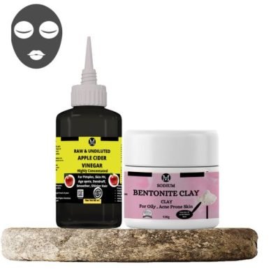 120g Sodium Bentonite Clay+ 60ml Undiluted Apple Cider Vinegar