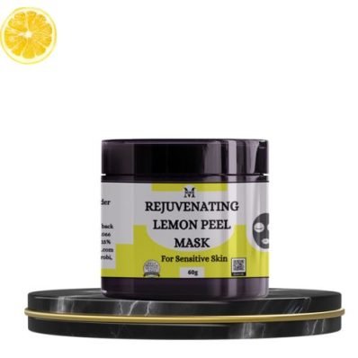Kaolin Clay & Lemon Peel Powder Rejuvenating Face Mask-60g,For Youthful Skin
