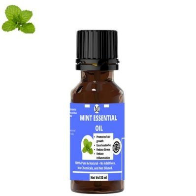 Mint Essential Oil - 30ml .Treat Acne,Headache And Strengthen Hair
