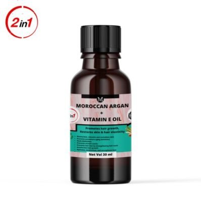 Moroccan Argan With Vitamin E Oil- 30ml,Antiaging,For Hair Growth