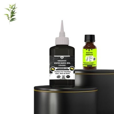 Eucalyptus Essential Oil (15ml)& Avocado Carrier Oil (120ml)