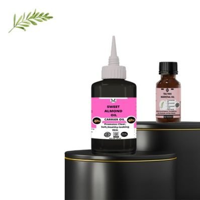 Tea Tree Essential Oil (15ml) & Sweet Almond Carrier Oil(120ml)