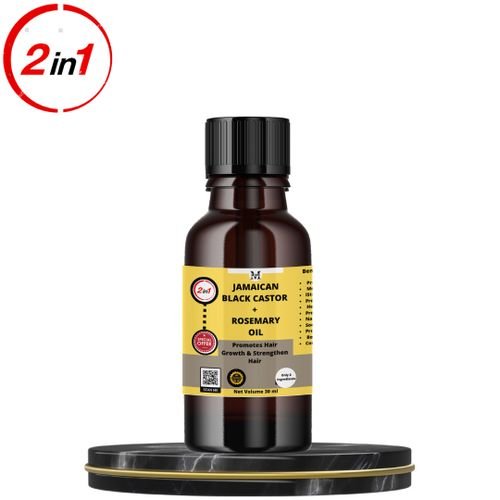 Jamaican Black Castor & Rosemary Oil
