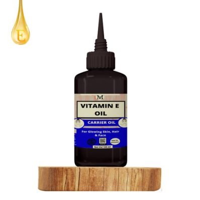 Vitamin E Oil(Carrier Oil)-120ml Dilutes Essential Oil, Softer & Glowing Skin