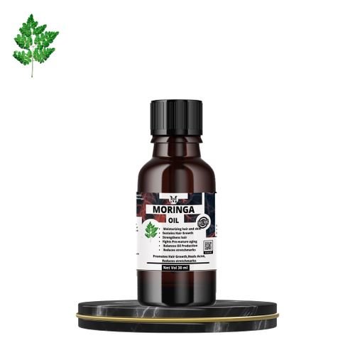 Moringa Oil - 30 Ml,For Hair Growth,Acne, Premature Aging