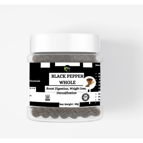 Black Pepper (Whole) 100g - - For Weight Loss,Smooth Skin &Anticancer.