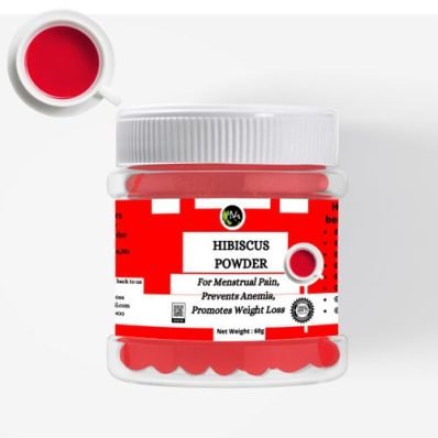 Hibiscus Powder - For Menstrual Pain, Promotes Weight Loss.