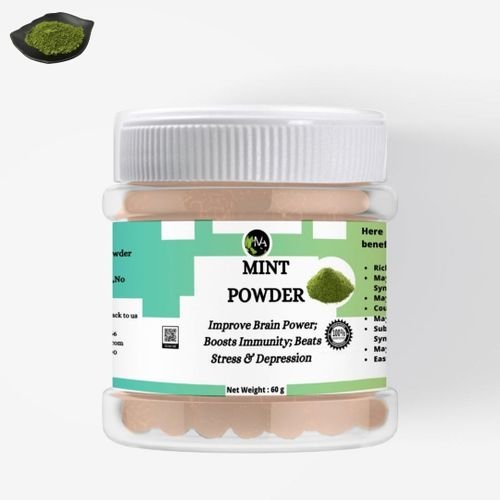 Mint Powder- 60g,Freshens Breathe, Relieves Allergy