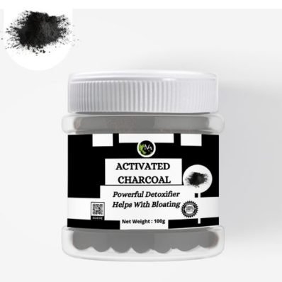 Activated Charcoal - 100g Powerful Detoxifier,Helps With Bloating.