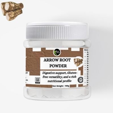 Arrowroot Powder-100g Digestive Support,Gluten-free,alleviate Diarrhea Symptoms.