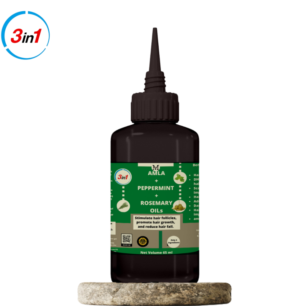 Amla Oil + Rosemary Oil + Peppermint Oils Blend