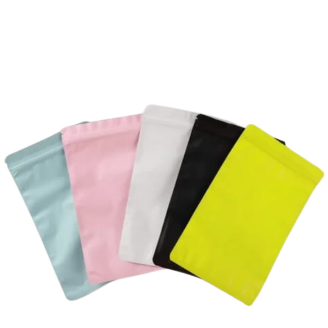 Smell-Proof Ziplock Bags - 10pcs ,20cm by 30cm,can hold 1kg easily, Durable & Tear-Resistant,Aluminum Interior LayerSuitable for food herbs etc