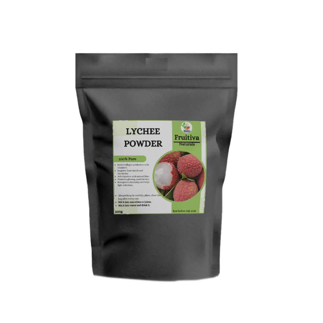 Lychee Powder - Promotes glowing, youthful skin.