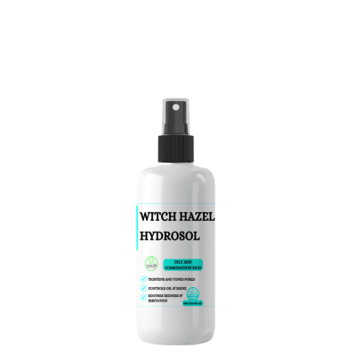 Witch Hazel Hydrosol Mist Spray -65ml ,Tightens and tones pores ,Controls oil and shine