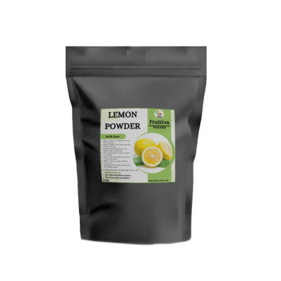 Lemon Powder - High in vitamin C to brighten skin and boost immunity