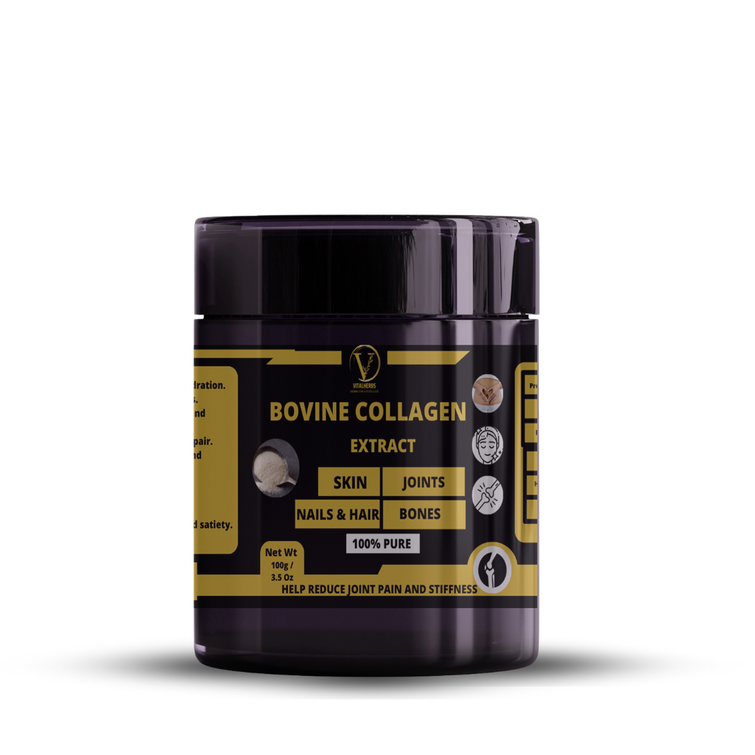 Bovine Collagen extract powder - 100% Pure,Finely Ground,Soluble in water,For skin elasticity, joint pain , bone strength,Strong hair and nails