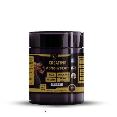 Creatine Monohydrate - 100% Pure,Boosts Muscle Strength & Power,Promotes Muscle Growth