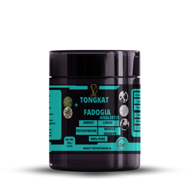 Tongkat & Fadogia Agrestis Extract Powder - 2 in 1,Support Men's Vitality& Well-being