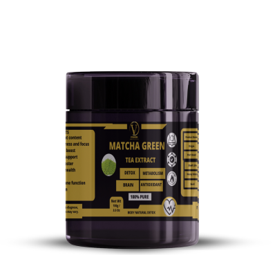 Matcha Green Tea Extract Powder-100% Pure,Finely Ground,Soluble in water,Supports a healthy lifestyle