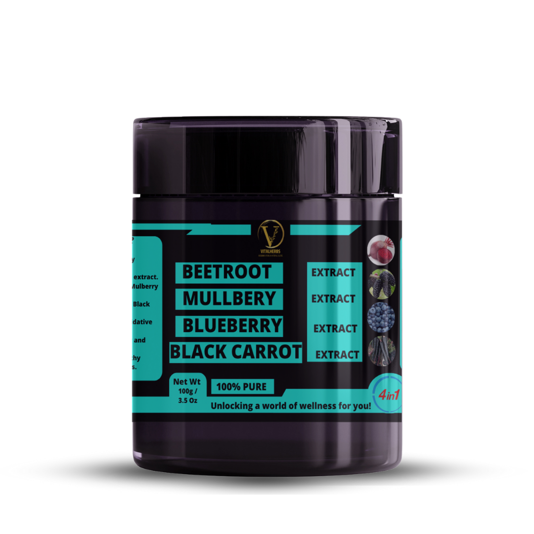 Mixed Berry Extracts - For Low Energy Levels , Poor Immunity, Digestive Issues , Inflammation