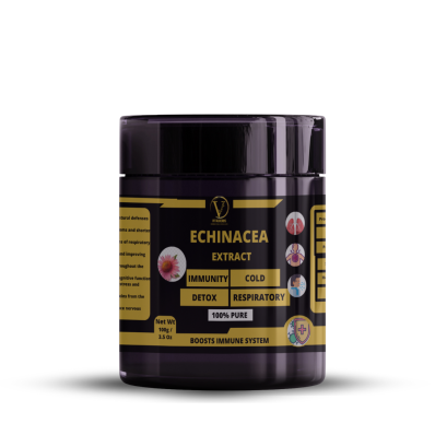 Echinacea Extract Powder -100% Pure,Boosts Immune System,Reduces Cold Symptoms,Supports Respiratory Health