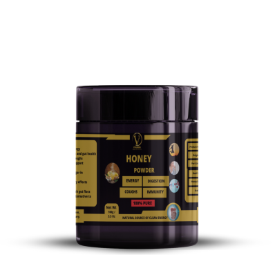 Honey Powder -Natural source of clean energy ,Supports digestive function and gut health , Soothes sore throats and coughs