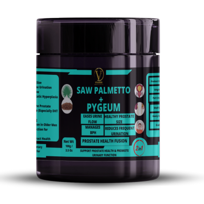 Saw Palmetto with Pygeum Extract Blends- Supports Healthy Prostate Size ,Reduces Frequent Nighttime Urination ,Eases Difficulty in Urine Flow