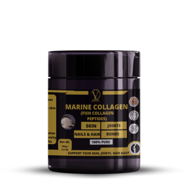 Marine(Fish) Collagen Peptides - Boosts skin elasticity and smooths the appearance of fine lines