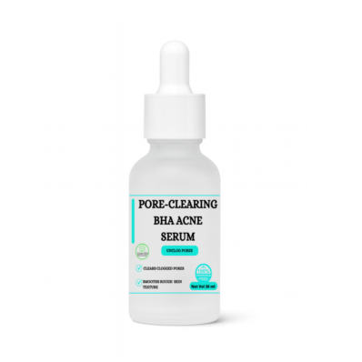 Pore-Clearing BHA Acne Serum -Fragrance Free ,Penetrates deep to unclog pores ,Reduce excess oil & improve skin texture